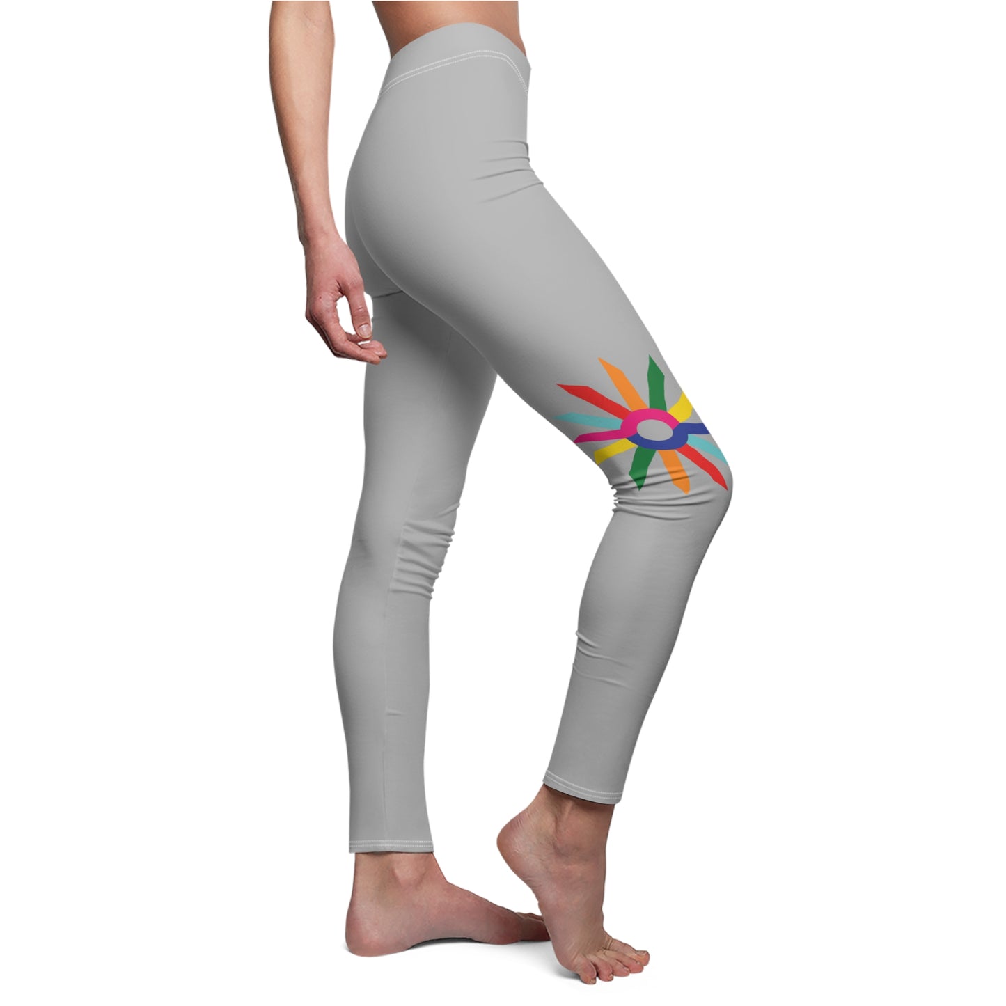 JPro Vibrant - Women's Cut & Sew Casual Leggings (AOP)