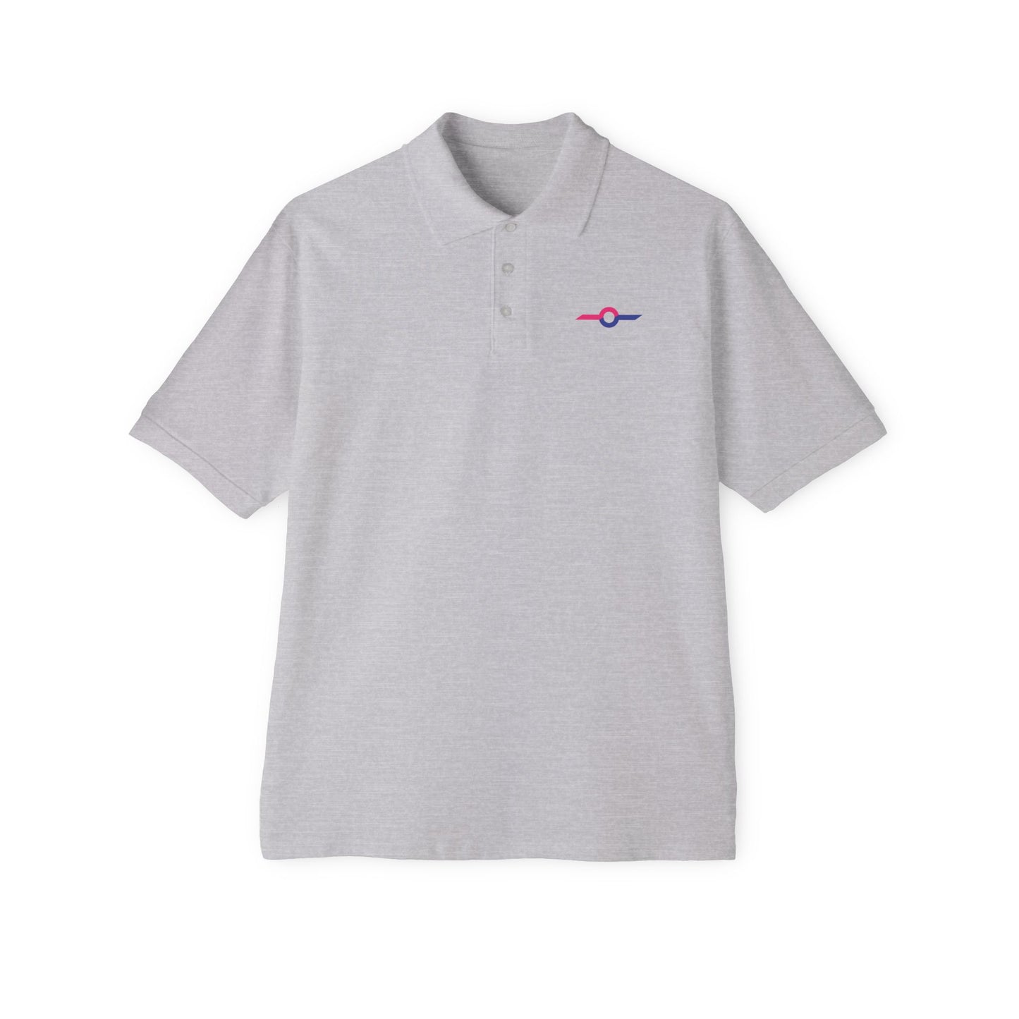 Piqué Polo Shirt Classic Fit Men's Sustainable Cotton USA-Made