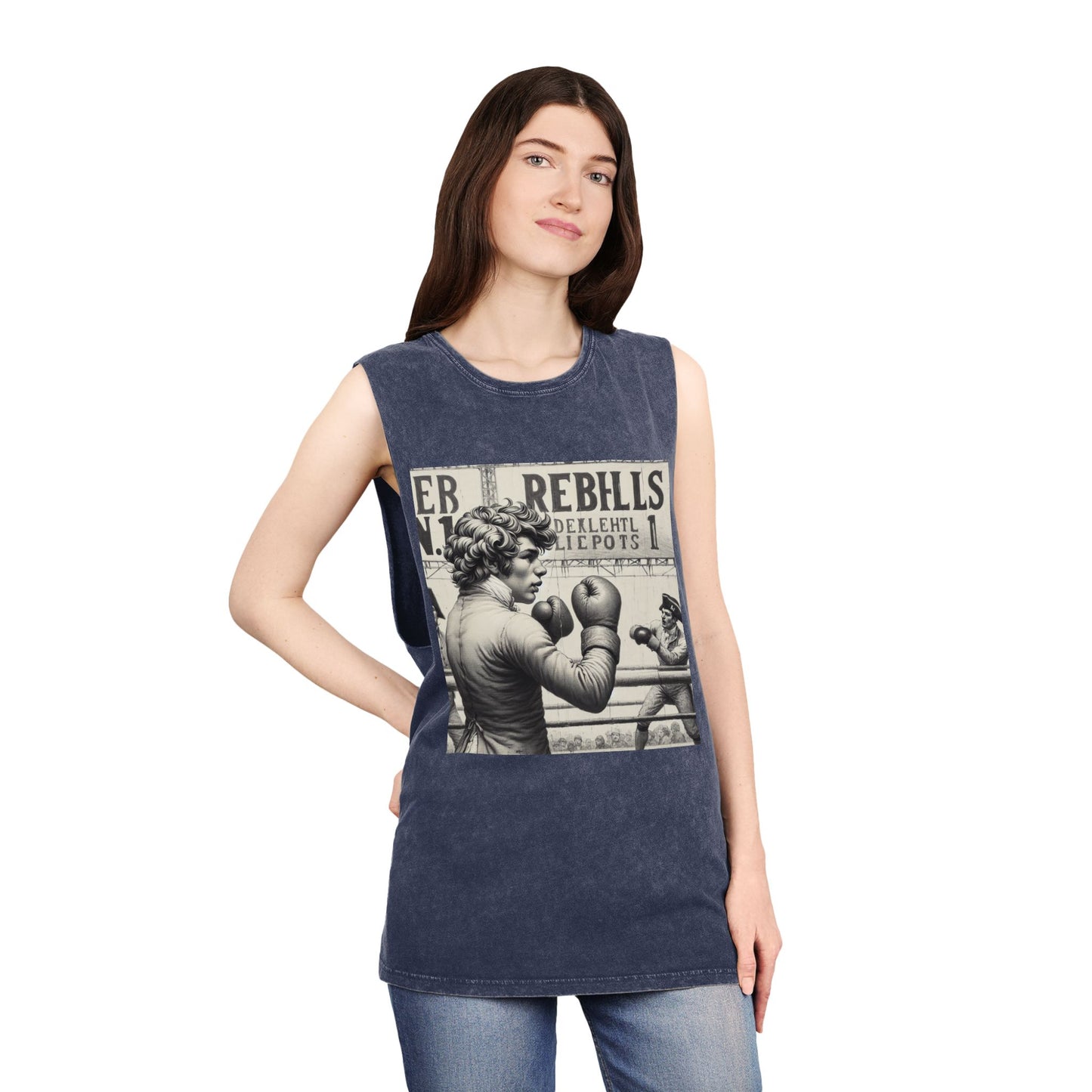 Mozart Stonewash Tank Top