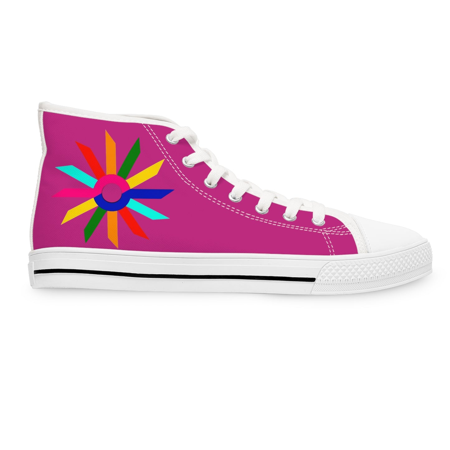 JFlow Vintage High Top Sneakers - Italian Design for City Living