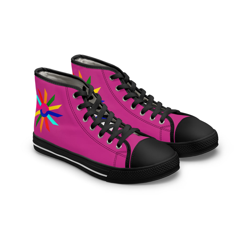 JFlow Vintage High Top Sneakers - Italian Design for City Living
