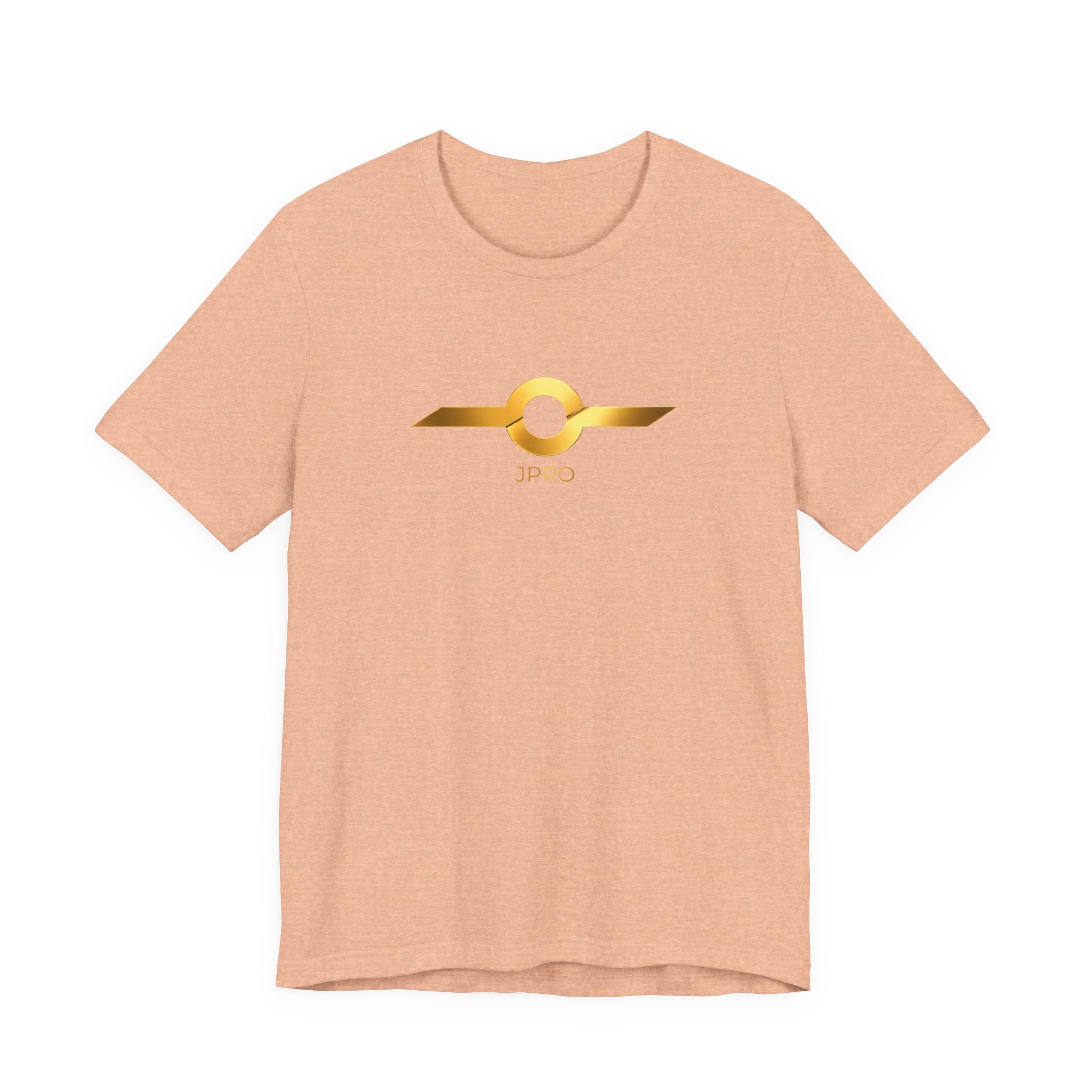 Gold Drip Wing Tee — Metallic Emblem Graphic T-Shirt
