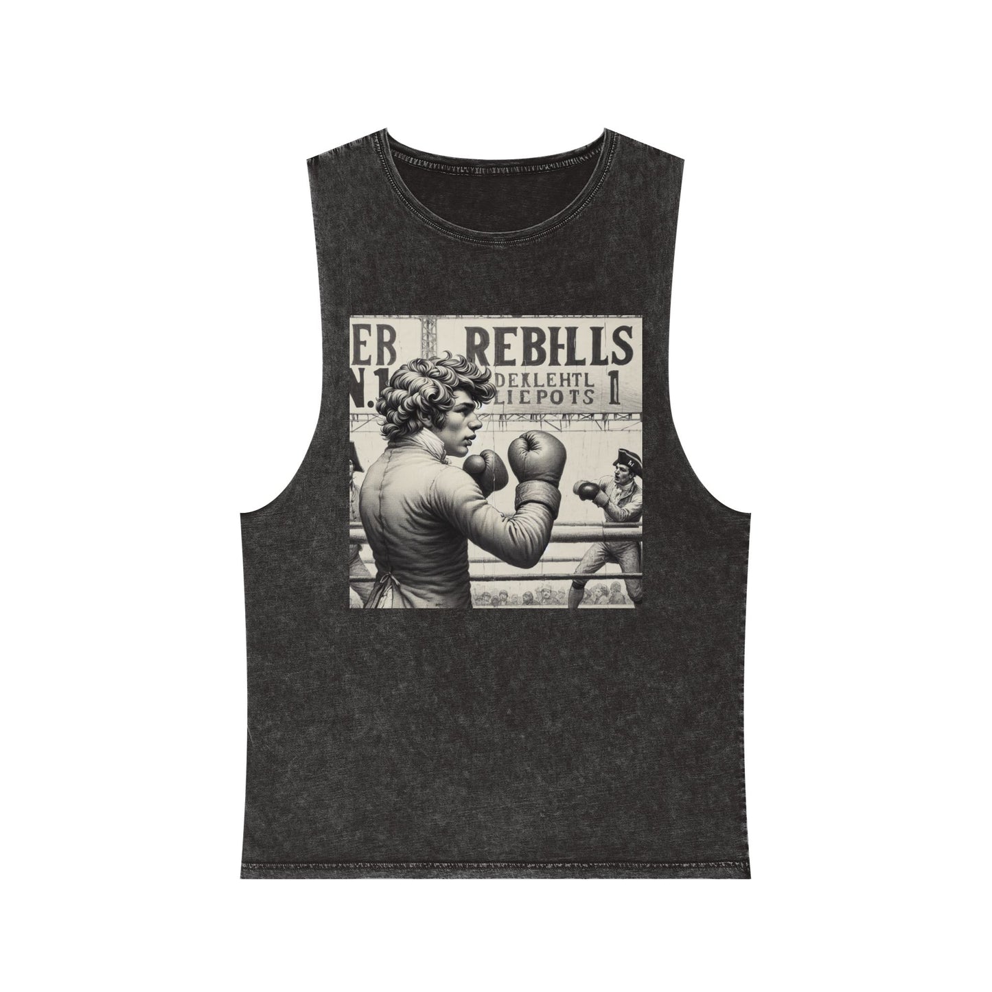 REBHLLS SERIES N.1 Unisex Stonewash Tank Top