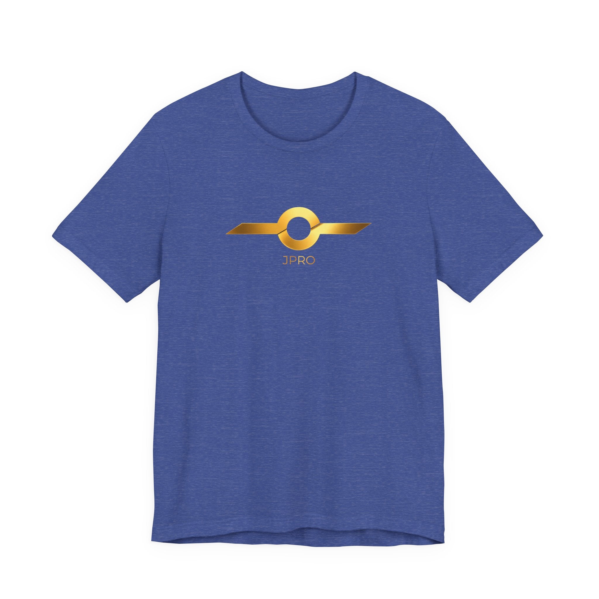 Gold Drip Wing Tee — Metallic Emblem Graphic T-Shirt