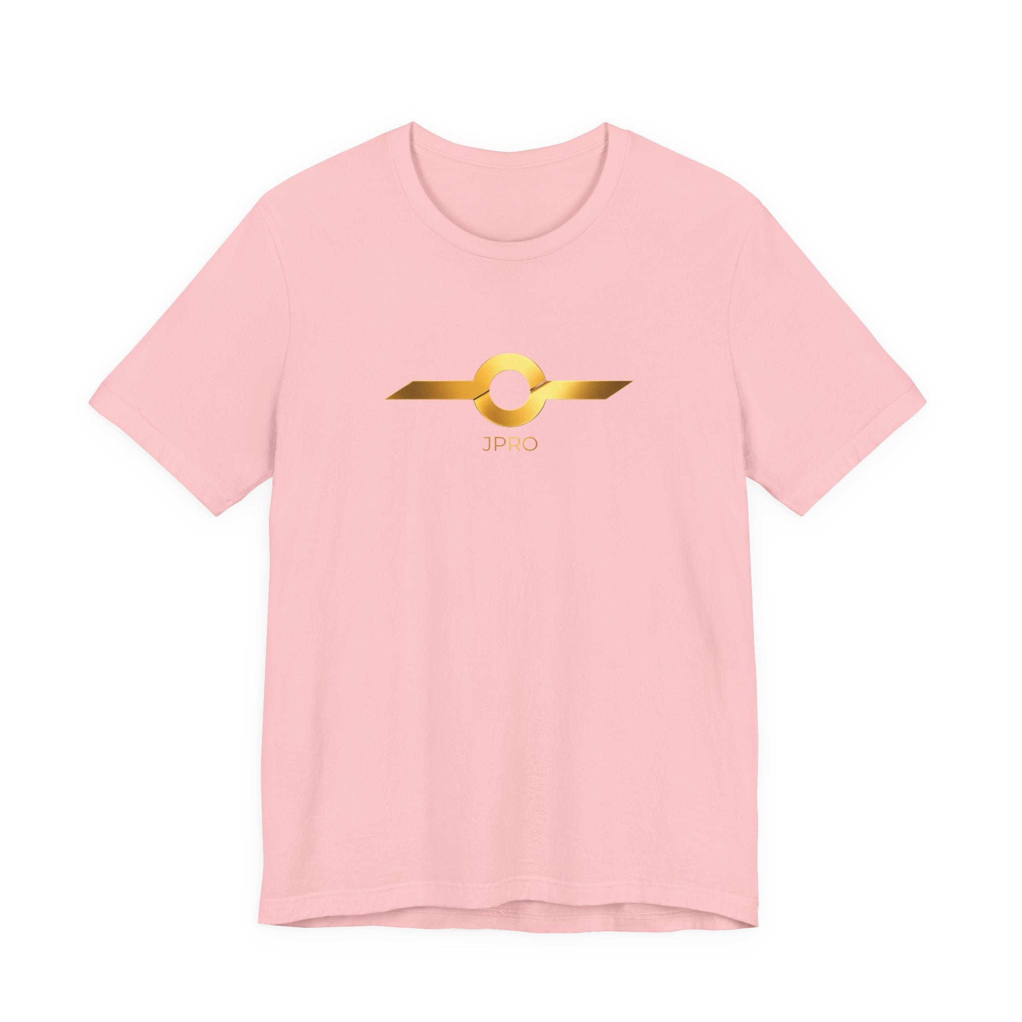 Gold Drip Wing Tee — Metallic Emblem Graphic T-Shirt