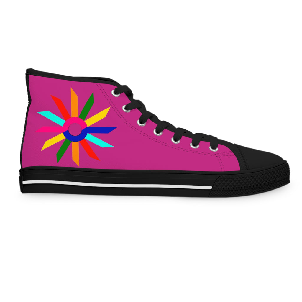 JFlow Vintage High Top Sneakers - Italian Design for City Living