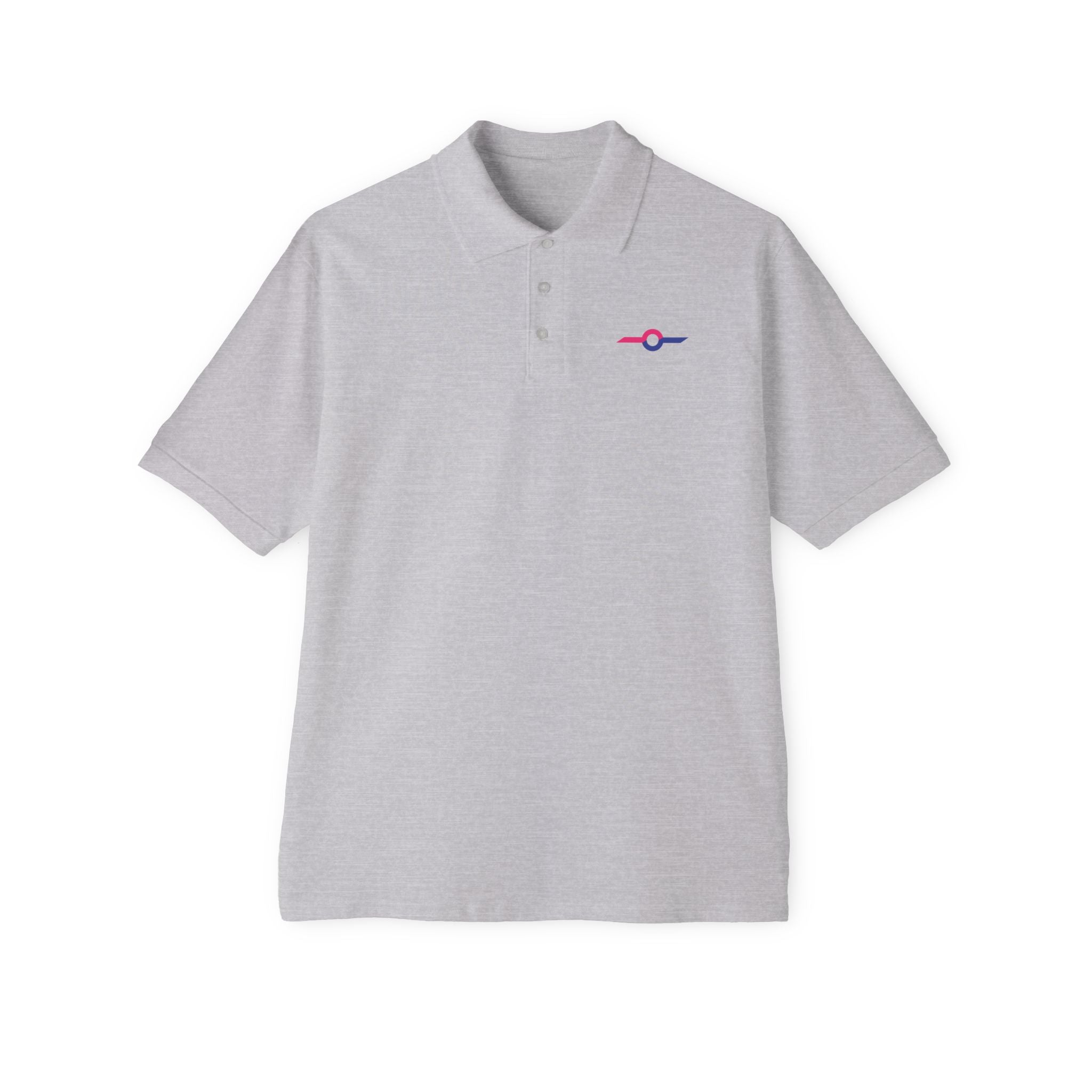 Piqué-Poloshirt Classic Fit Herren, nachhaltige Baumwolle, hergestellt in den USA