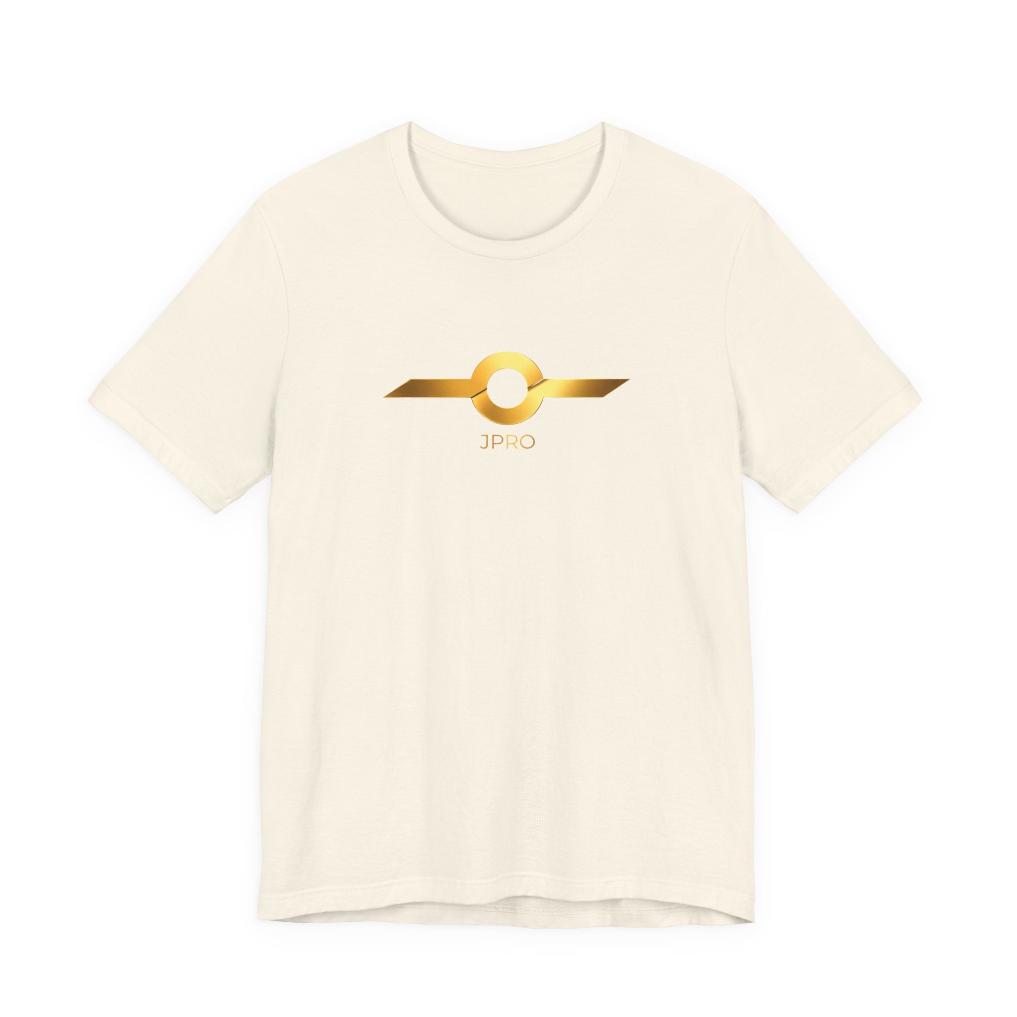 Gold Drip Wing Tee — Metallic Emblem Graphic T-Shirt