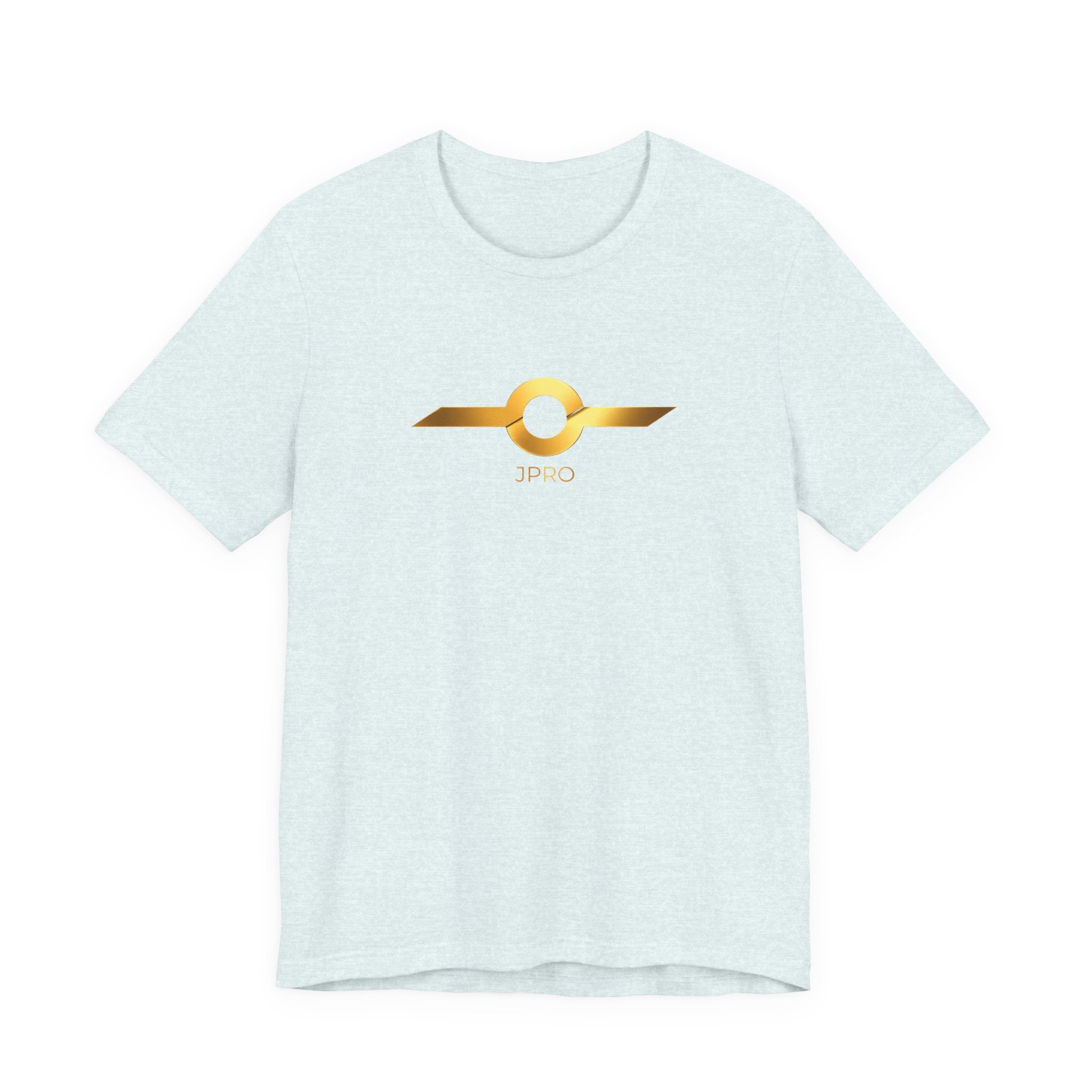 Gold Drip Wing Tee — Metallic Emblem Graphic T-Shirt