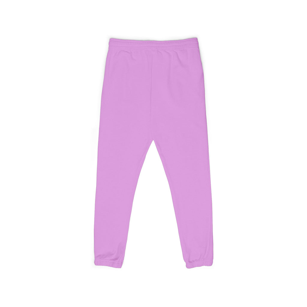 Charcoal Fleece Sweatpants with Small Colorful Airplane Embroidery
