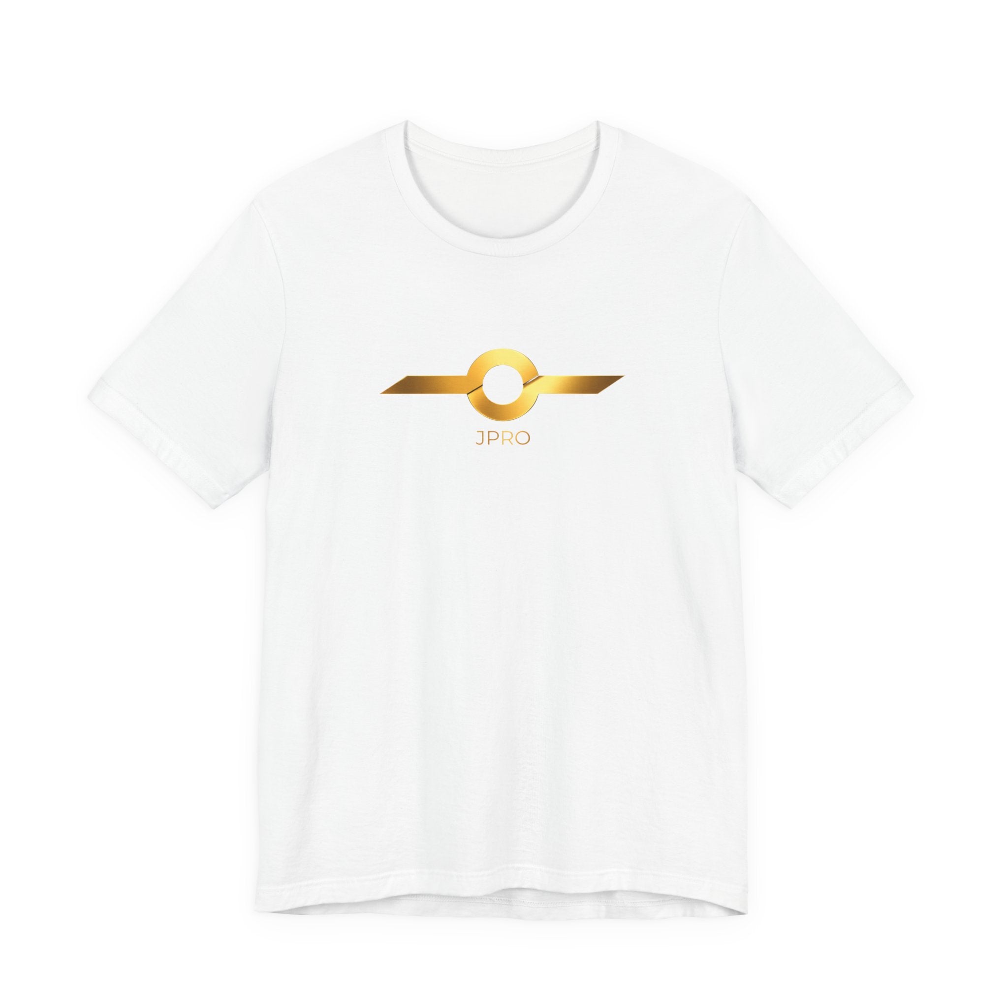 Gold Drip Wing Tee — Metallic Emblem Graphic T-Shirt