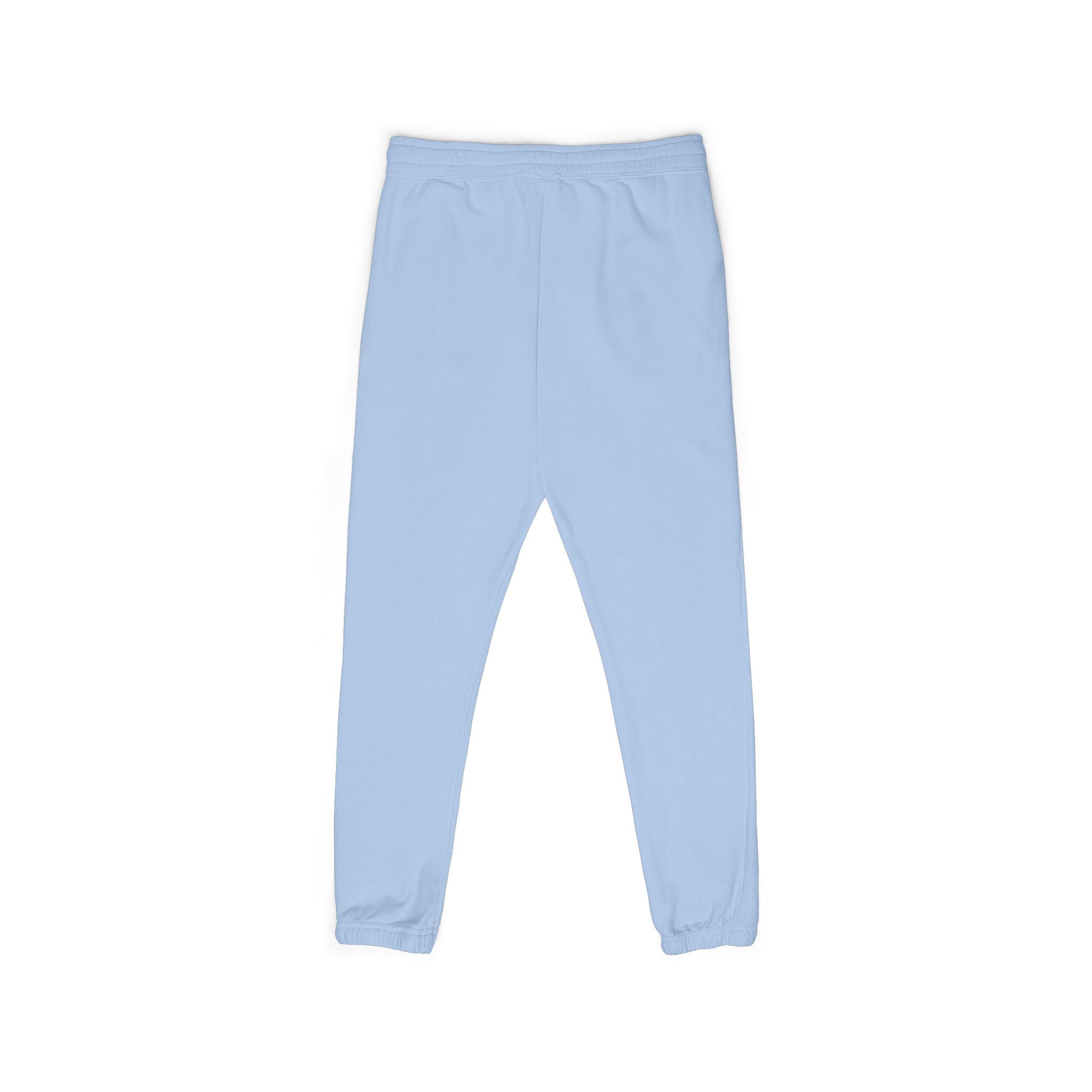 Charcoal Fleece Sweatpants with Small Colorful Airplane Embroidery