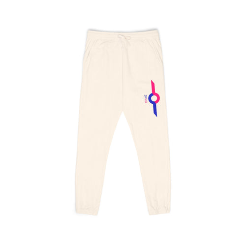Charcoal Fleece Sweatpants with Small Colorful Airplane Embroidery