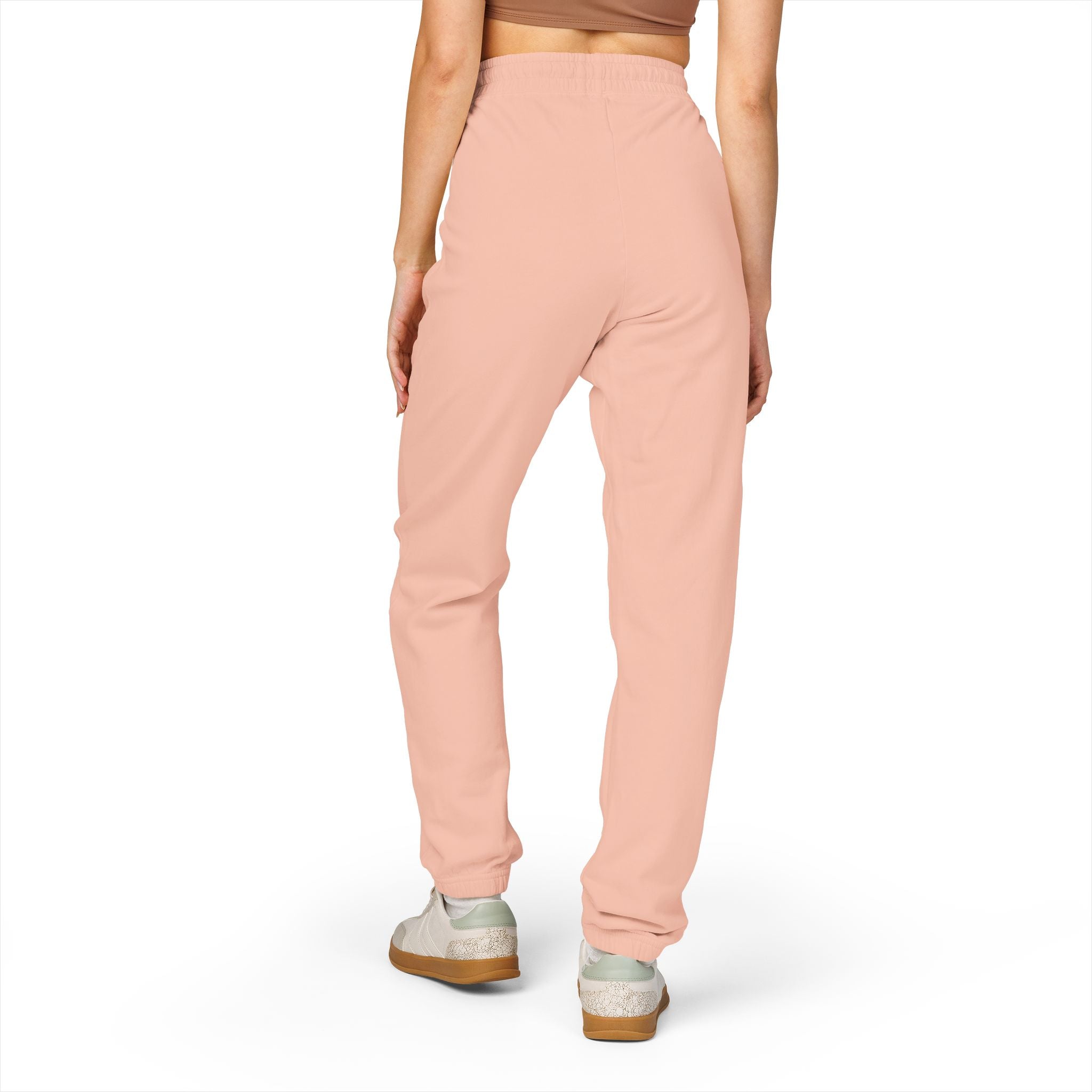 Charcoal Fleece Sweatpants with Small Colorful Airplane Embroidery