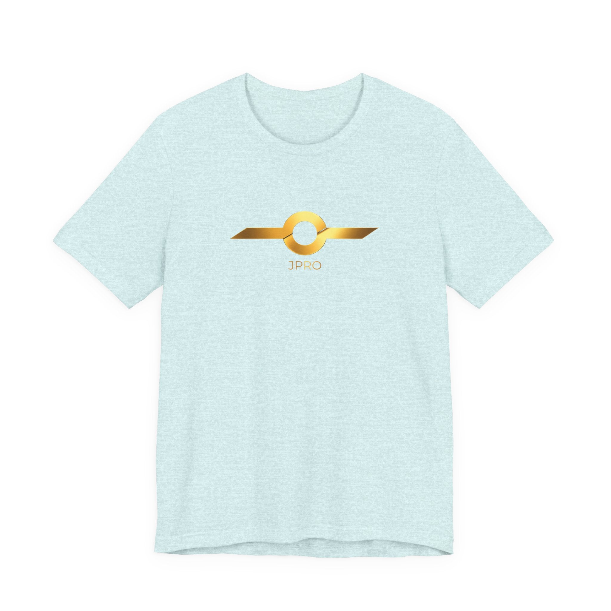 Gold Drip Wing Tee — Metallic Emblem Graphic T-Shirt