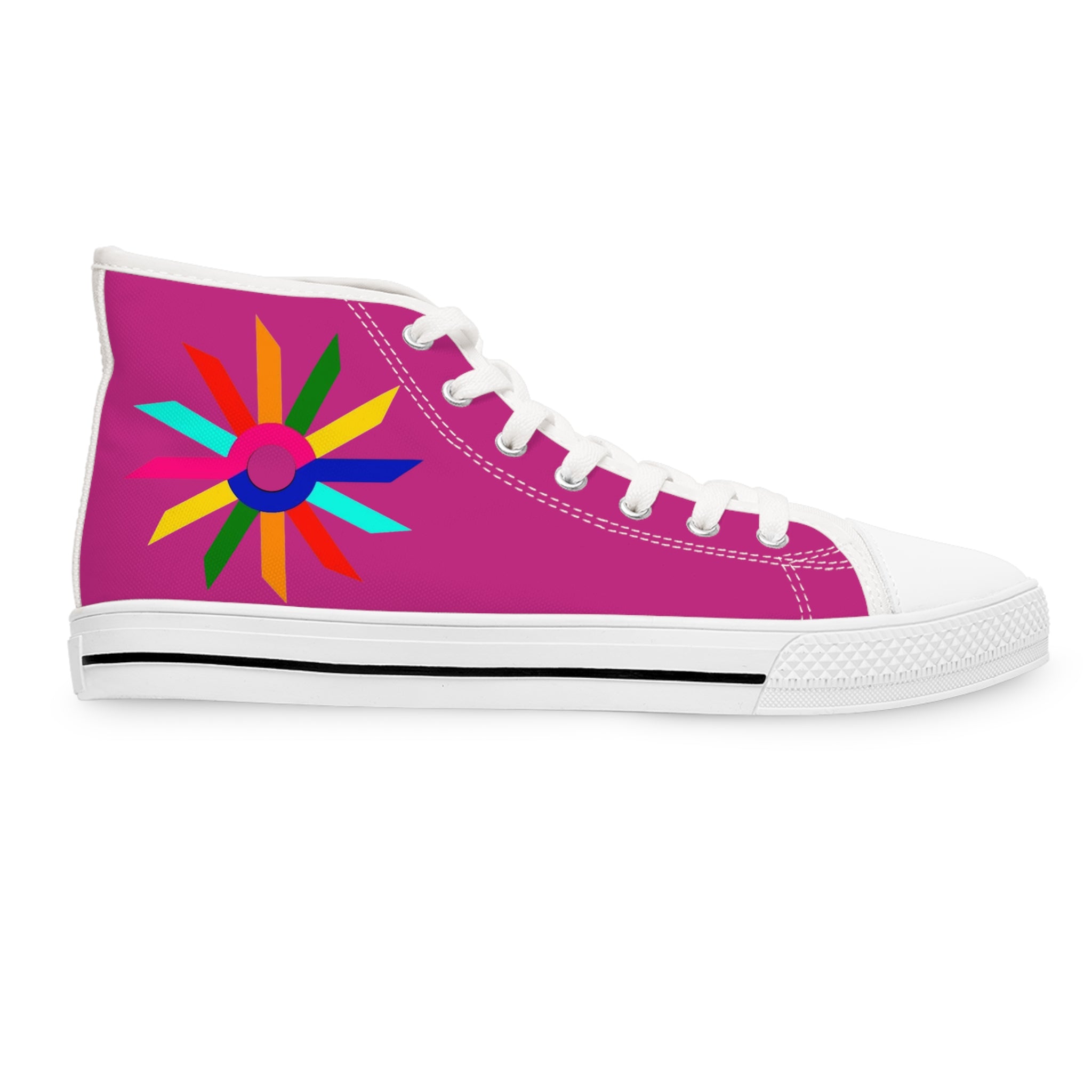 JFlow Vintage High Top Sneakers - Italian Design for City Living