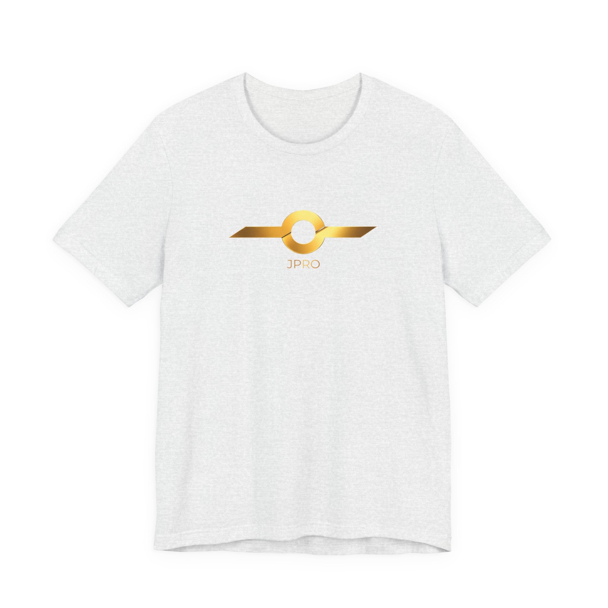 Gold Drip Wing Tee — Metallic Emblem Graphic T-Shirt
