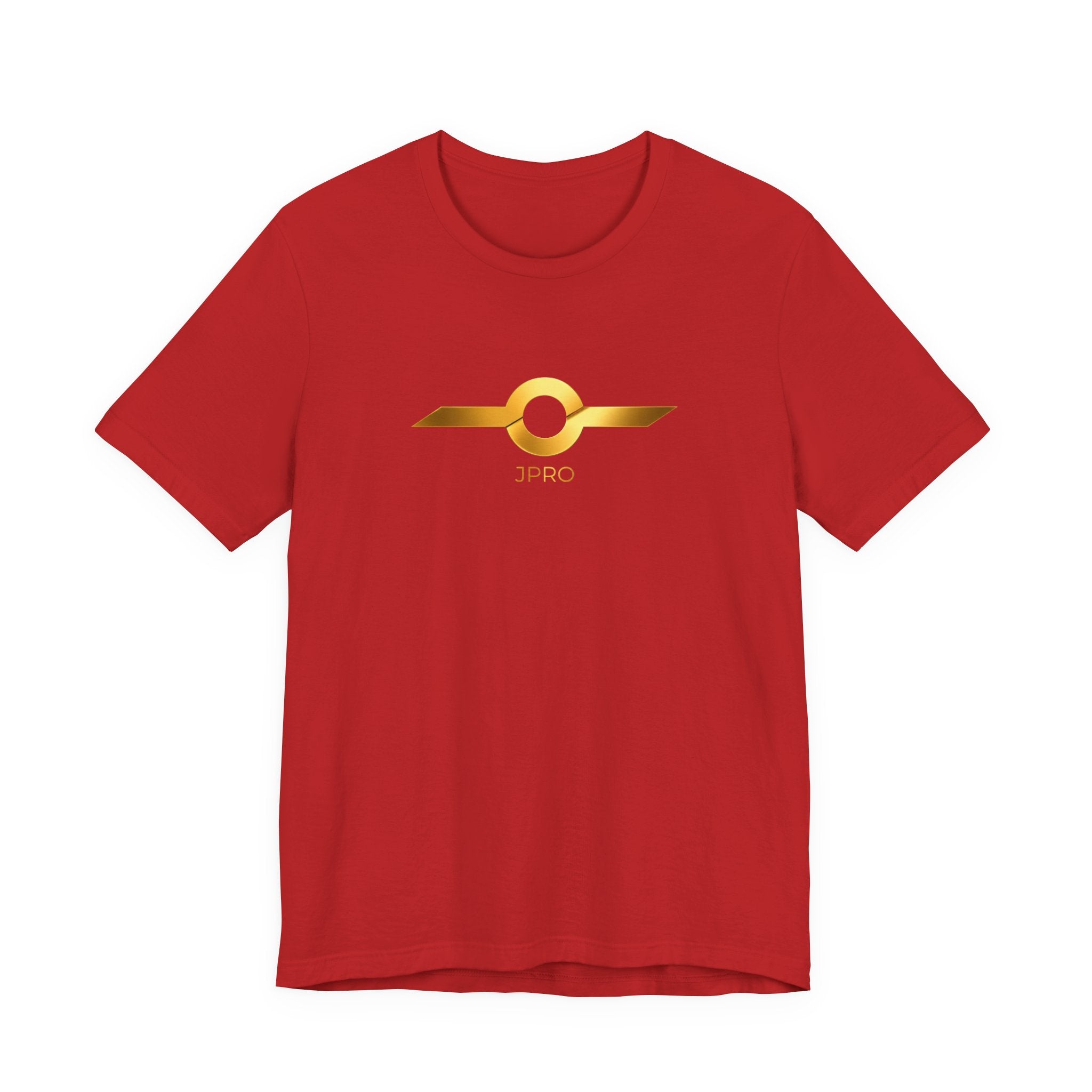 Gold Drip Wing Tee — Metallic Emblem Graphic T-Shirt