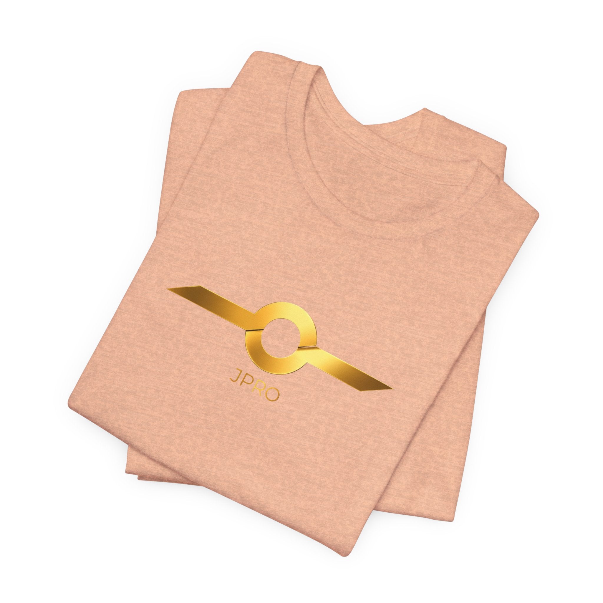 Gold Drip Wing Tee — Metallic Emblem Graphic T-Shirt