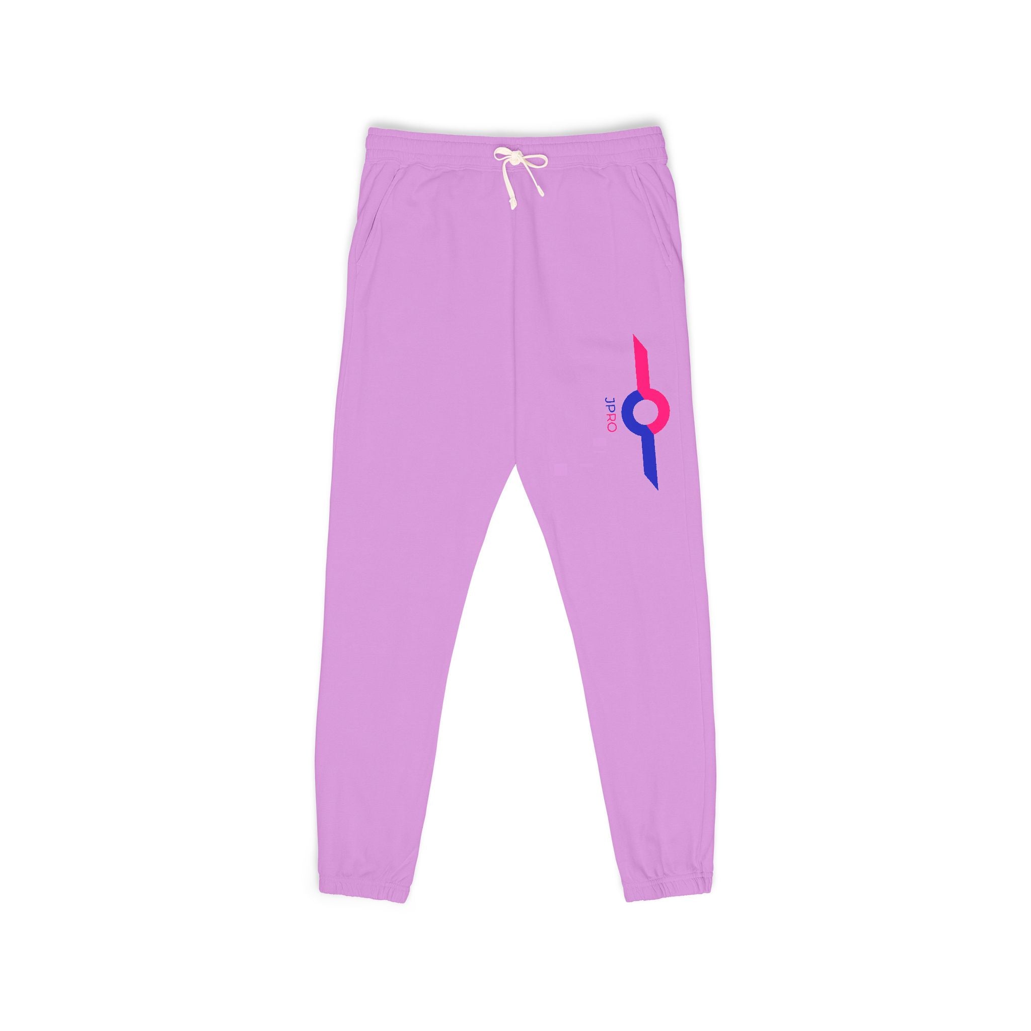 Charcoal Fleece Sweatpants with Small Colorful Airplane Embroidery