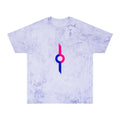Tie-Dye Rainbow Sunburst T-Shirt — Colorful Geometric Graphic Tee