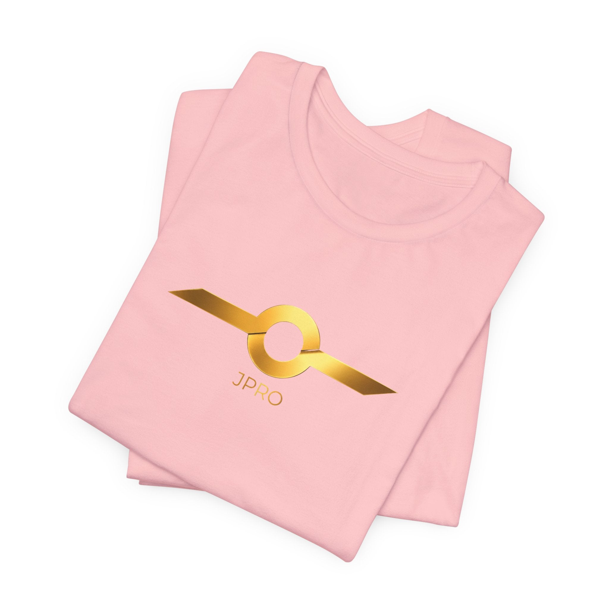 Gold Drip Wing Tee — Metallic Emblem Graphic T-Shirt