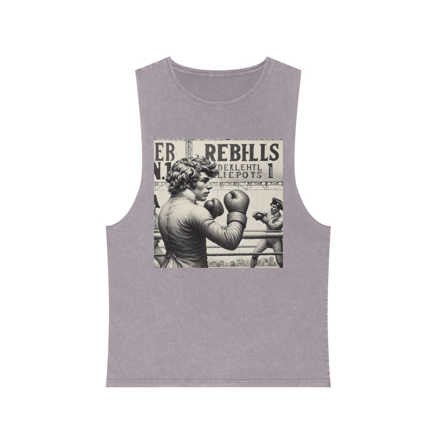 REBHLLS SERIES N.1 Unisex Stonewash Tank Top