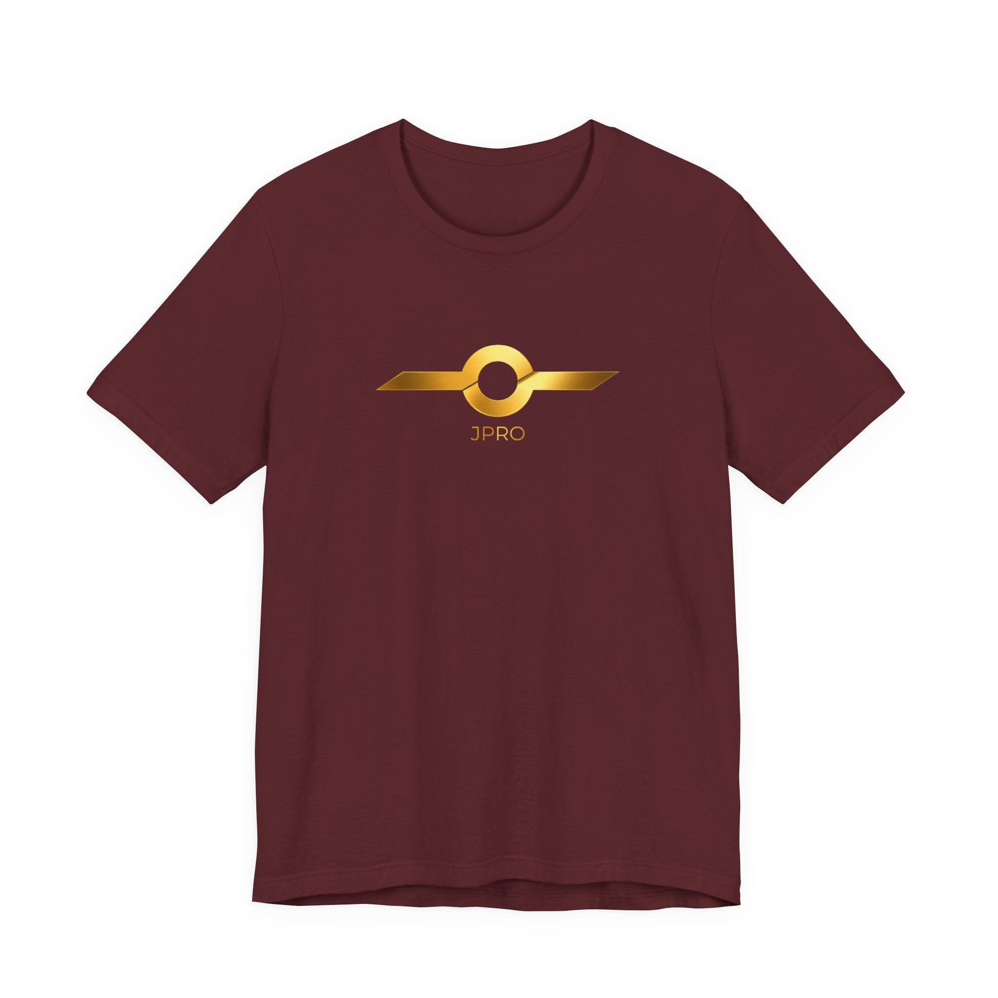 Gold Drip Wing Tee — Metallic Emblem Graphic T-Shirt