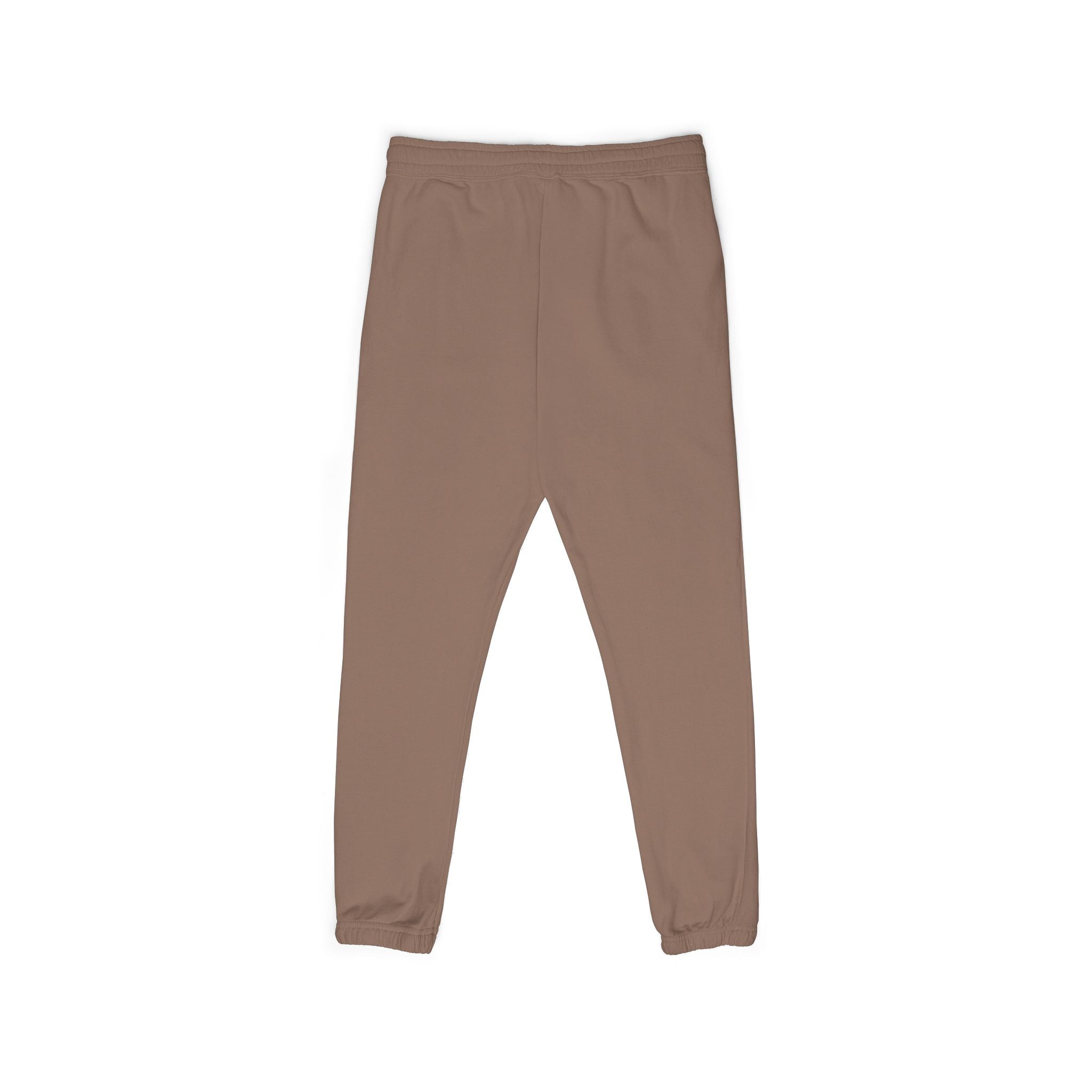 Charcoal Fleece Sweatpants with Small Colorful Airplane Embroidery