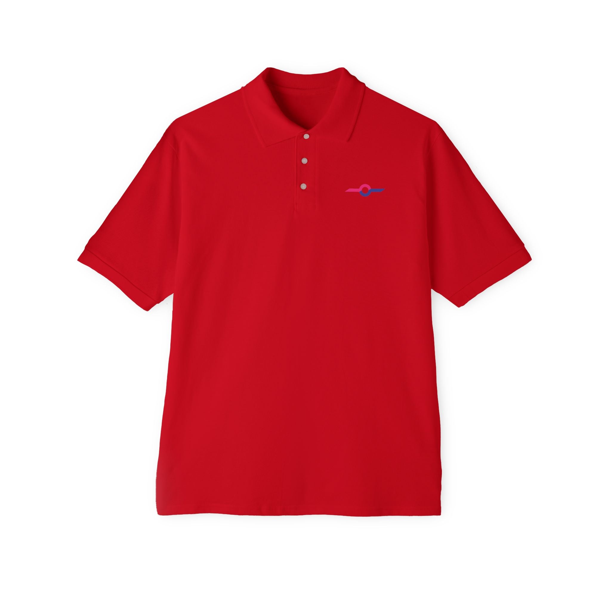 Piqué-Poloshirt Classic Fit Herren, nachhaltige Baumwolle, hergestellt in den USA